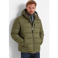 TOG24 Men's 'Maloney' Wind Resistant Insulated Jacket in Khaki | Size: XL