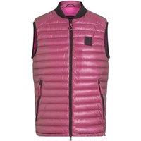 Belstaff Men's Airframe Neon Shiny Pink Gilet Down Filled Jacket | Size: Large