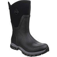 Muck Boots Women's 'Arctic Sport Mid' Wellington Boots in Black | Size: 8