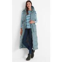 TOG24 Women's 'Welham' Long Gilet in Light Grey | Size: 18