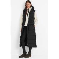 TOG24 Women's 'Welham' Long Gilet in Black | Size: 18