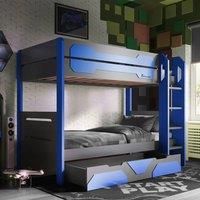 Battalion Gaming Bunk Bed with Trundle Drawers