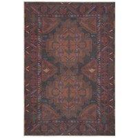 Kukoon Large Area Rugs for Living Room Washable & Non Slip in Burgundy | Size: 120 cm x 170 cm