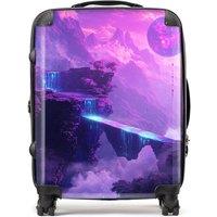 Designer Luggage Elena Sable: 00039 Suitcase in Purple | Size: Large