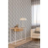 Superfresco Easy Prestige Geometric Wallpaper in Grey | Size: 10000mm x 520mm