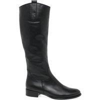 Gabor Women's 'Brook M' Medium Calf Fitting Long Boots in Black | Size: 4.5