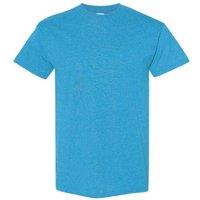 Gildan Men's Heavy Cotton Short Sleeve T-Shirt (Pack Of 5) in Light Blue | Size: Large