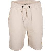 Gola Men's Logo Print Unisex Pocketed Shorts in Ecru | Size: Large