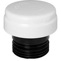 McAlpine VP100E-WH White Ventapipe 100 Internal /External with dual-fit synt