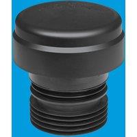 McAlpine VP100E Black Ventapipe 100 Internal /External with dual-fit synthet
