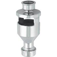 McAlpine One Piece Top Inlet Tun Dish With 3/4" BSP Inlet TUN-4CP in Silver