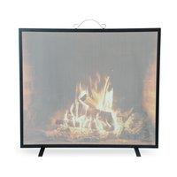 simpa Single Panel Spark Guard in Black