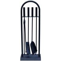 simpa Comtempo Arc 4PC Companion Set in Black