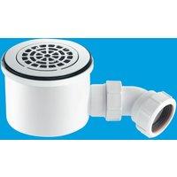 McAlpine ST90CPB-P-HP2 1.5" 90mm Hi-Flow Shower Trap in White