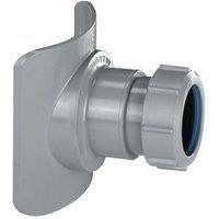 McAlpine BOSSCONN110T-GR Black Mechanical Soil Pipe Boss Connector
