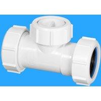 McAlpine S28M-NRV 1.25" Multifit In-Line Non-Return Valve in White