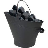 simpa Waterloo Coal Bucket in Black