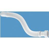 McAlpine FLEXCON2-LN 1.5" Flexible Connector - Universal x BSP Coupling Nut in White