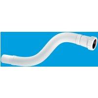 McAlpine Flexible Connector Pipe Compression to Plain Tail 1.5" FLEXCON2 in White