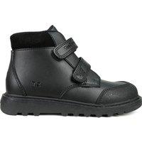 ToeZone Boy's Levi Black Ankle Boot | Size: Infant 11