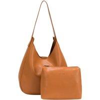 Claudia Canova Women's City Glide Hobo Tote Bag in Tan