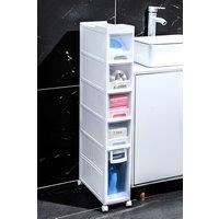 Plastic Cabinet Storage Drawer Organizer Cart