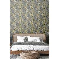 Hoopla Walls Wild Ferns Matt Wallpaper in Olive