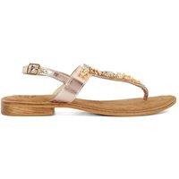 'Larva' Leather Sandals