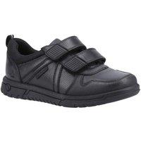 Hush Puppies Boy's Spencer Junior Shoe in Black | Size: Infant 12