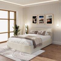 GFW End Lift Ottoman Storage Bed in Natural | Size: Single