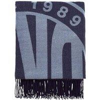 DKNY ' Token Logo' Throw in Blue | Size: 130 cm x 150 cm