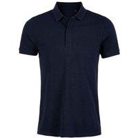 NEOBLU Men's Owen Pique Polo Shirt in Dark Blue | Size: Medium