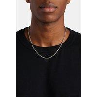 Cernucci Men's 3mm Rope Chain in Metallic Silver | Size: 30 inches