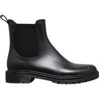 IVACHY Women's Classic Chelsea Rainboots- Waterproof- Ankle Boots in Black | Size: 6