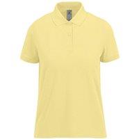 B&C Women's My Polo Shirt in Yellow | Size: 16