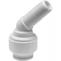 John Guest Stem Elbow 135 Degree 22mm (Pack Of 5) in White