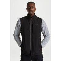 Craghoppers Men's 'Altis' Ecoshield Insulated Softshell Vest in Black | Size: Small