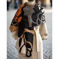 Lemon Daisy Accessories Women's Cosy Wrap Scarf Shawl in Black