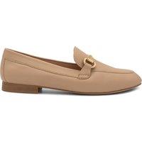 Faux Leather 'Christa' Flat Loafer Shoe