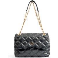Faux Leather 'Oberon' Quilted Shoulder Bag