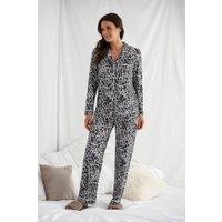 Pretty You London Women's Bamboo Long Pyjama Set | Size: 14