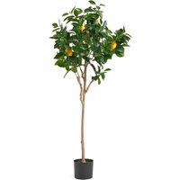 Leaf 150cm Artificial Lemon Tree Premium in Green