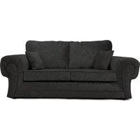 Chelsea Crushed Velvet Large 3 Seater Sofa Rolled Arms
