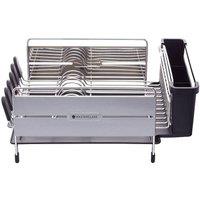 MasterClass Deluxe Stainless Steel Dish Drainer in Grey