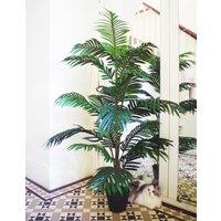 Leaf 140cm Large Bushy Artificial Palm Tree in Green