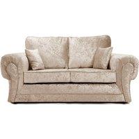 Chelsea Crushed Velvet Large 2 Seater Sofa Rolled Arms