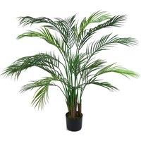 Leaf 125cm Artificial Areca Palm Tree UV Resistant Outdoor in Green