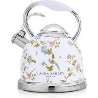 Laura Ashley Elveden White Stainless Steel 2.5L Stove Top Kettle Fast Boil