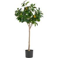 Leaf 120cm Artificial Lemon Tree Premium in Green