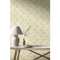 Hoopla Walls Petite Posy Matt Wallpaper in Dark Pink